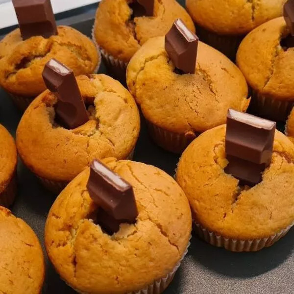 Muffins au kinder maxi Recette iCook'in Guy Demarle